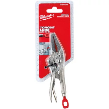 Milwaukee TORQUE LOCK Hosszúcsőrű, állítható önzáró fogó 4' 1 db - 4932472262