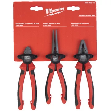 Milwaukee Fogó készlet 3 részes - 1 db - 4932492773