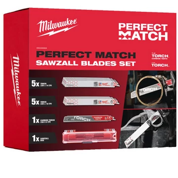 Milwaukee PERFECT MATCH SDS+ MX4 fúrószár és véső készlet - 4932492654