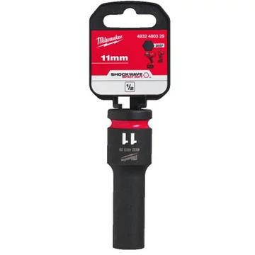 Milwaukee 1/2' Dugókulcs hatlapú 78 mm gépi, hosszú, 11 mm 1 db - 4932480329