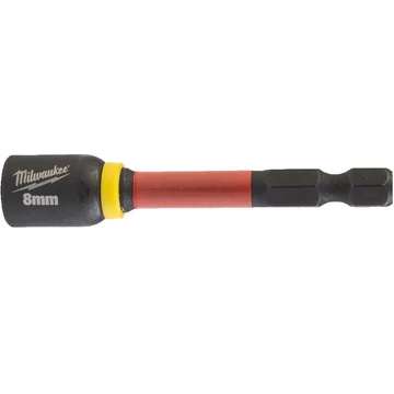 Milwaukee 1/4' HEX Befogású, Mágneses Gépi Dugókulcs 8 x 65 mm - 1 db - 4932492439