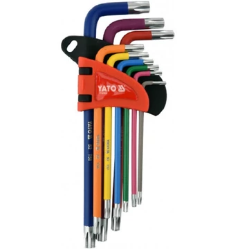 Yato Hosszú Torx kulcs készlet 9 részes T10 - T50 S2 - YT-05633