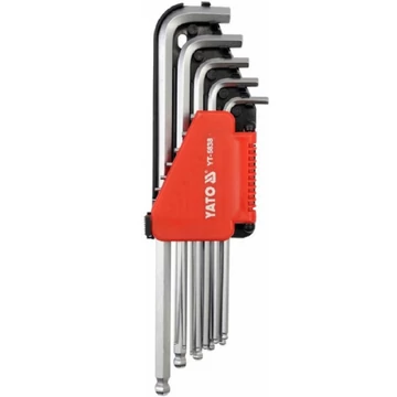Yato Imbuszkulcs klt. 12 r Hossz.gömbf 1/16 col-3/8 col - YT-5838