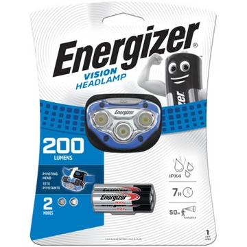 Energizer Fejlámpa Vision 3XAAA 200 lumen - EFLV3AAA