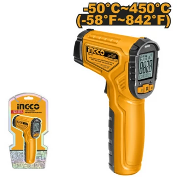 Ingco Lézeres hőmérő -50°C +450°C - HIT0155028