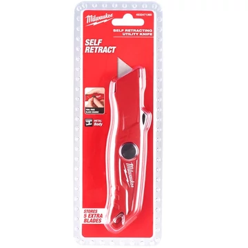 Milwaukee Visszahúzható pengéjű biztonsági kés - 1db - 4932471360