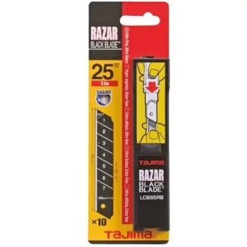 Tajima törhető penge 25mm Fekete 10db/tub. - 9-LCB-65F