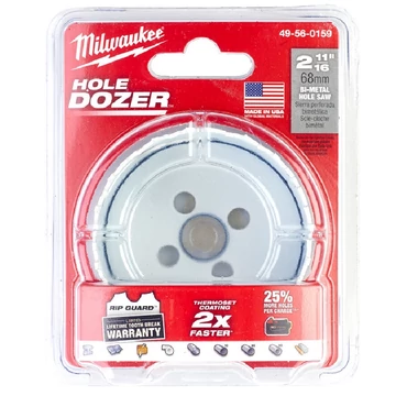 Milwaukee Hole Dozer Bimetál kobalt lyukfűrész 68 mm 1 db - 49560159