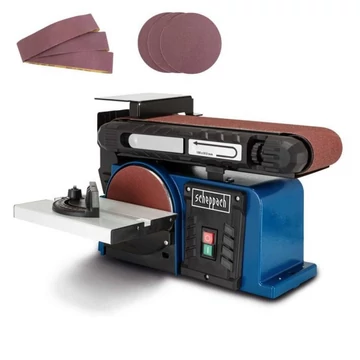 Scheppach BTS 900 multifunkciós asztali szalag- és homlokcsiszoló - 5903306901