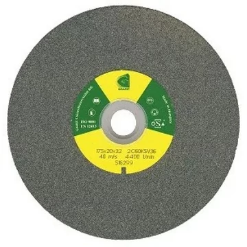 Köszörűkorong szürke 1c60 32/25/20 10528 175x20x32 - 3600607