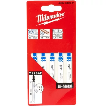 Milwaukee Szúrófűrészlap 55/1,2 mm Bimetál 5 db - 4932340011