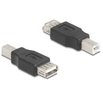 Delock USB 2.0 adapter B-típusú USB apa   A-típusú USB anya