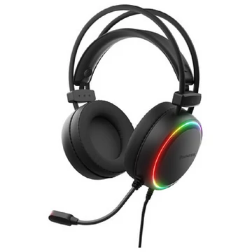 Genesis Neon 613 G2 Gamer Fejhallgató mikrofonnal, RGB megvilágítással USB - fekete