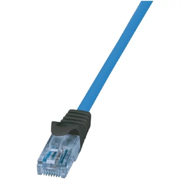 Logilink Prémium patch kábel, Cat.6A, U/UTP, 10G/PoE/HDBT, kék, 5 m