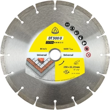 Klingspor DT300U Gyémánt vágókorong 115x1,6x22,23mm - 325345