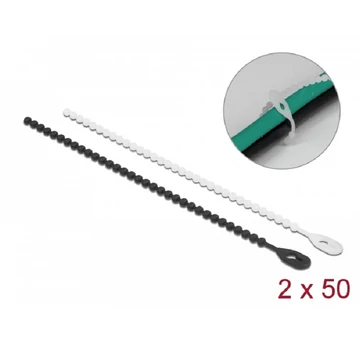 Delock Újrahasználható kötöző Hx 120 x Sz 3,6 mm 100 db.