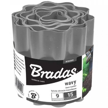 Univerzális szegély 9 m x 10 cm, szürke - OBFGY 0910