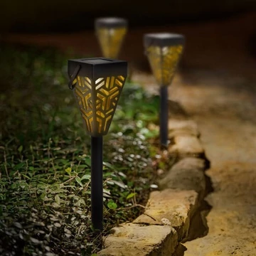 Leszúrható akasztható szolár lámpa négyszög - 11725