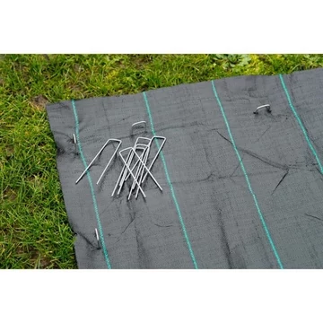 Talajtakaró rögzítő kampó 20x12cm,átm. 4mm 10 db - 6030392