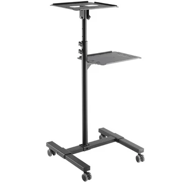 Logilink Görgős projektor/laptop állvány, állítható magasságú, dönthető, max. 10 kg