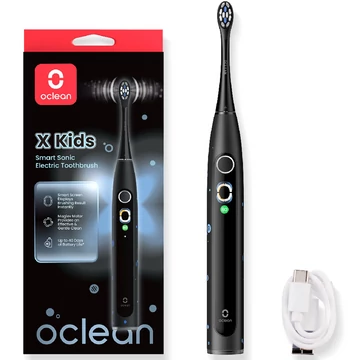 Oclean X Kids Black  elektromos fogkefe 