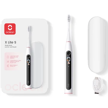 Oclean X Lite S szürke Smart Sonic fogkefe Szett