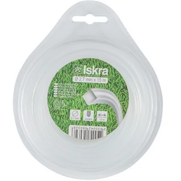 Iskra műanyag vágószál 2,7x15m négyzet - 3830042560326