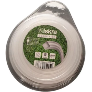 Iskra műanyag vágószál 3,0x15m négyzet - 3830042560333
