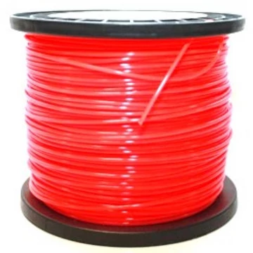 Greenpower Műanyag vágószál 2,4mmx262m kör, profi, műanyag tekercs zöld - GP0038