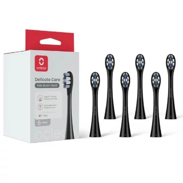 Oclean Kids fogkefe fej (6db) P3K8 Fekete