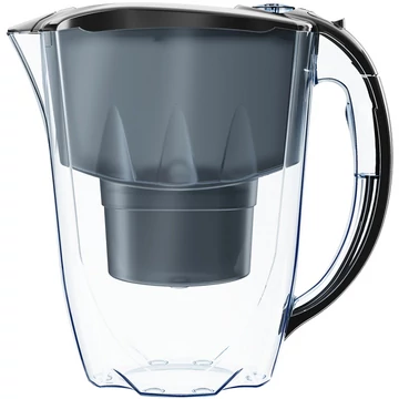 Aquaphor Amethyst vízszűrő kancsó, 2.8L, fekete + 3 db szűrőbetét
