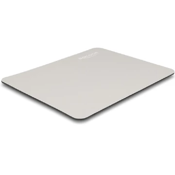 Delock Egérpad szürkés bézs színű 220 x 180 mm méretű üvegborítású