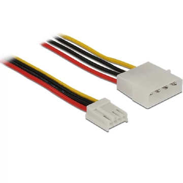 Delock tápkábel 4 tűs apa > 4 tűs floppy anya 60 cm