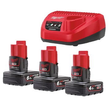 Milwaukee M12NRGO1-643 OPE (akkum. és töltő szett) - 4932492932