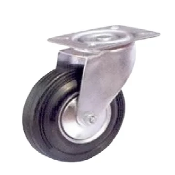 Kerék gumis 80 MM FORGÓS IMPORT WP 13A-80 - 2060842