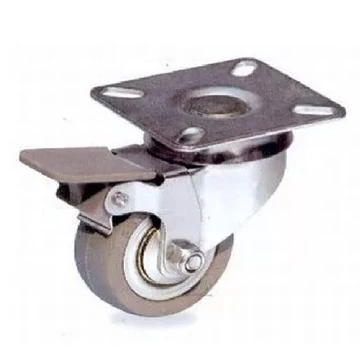 Sanglass kerék gumis 75 MM forgó-fékes BPA-TPA D110-32CA075S - 2060837