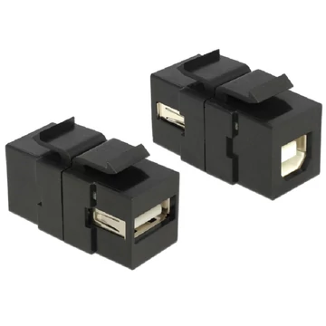 Delock Keystone modul 2db USB "A" aljzattal