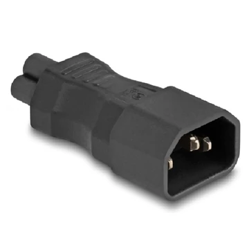 Delock Tápadapter IEC 60320 - C14 - C5, apa / anya, 2,5 A, egyenes