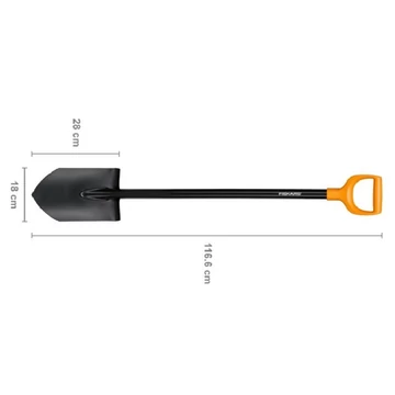 Fiskars Solid hegyes ásó - 1066716