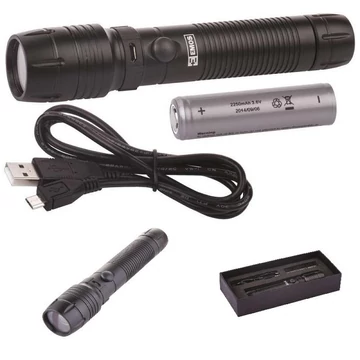 Mini 5 W 1 LED akkus rendőrlámpa fókuszálható - P4514