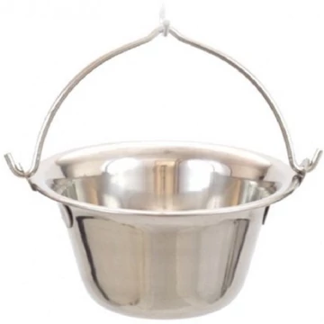 Rozsdamentes bogrács 0,6 mm 6 L - 11430