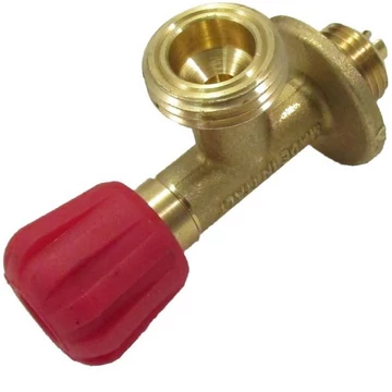 Elzáró szelep 2 kg-os palackhoz műanyag tekerővel - 8672