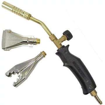 Gázforrasztó készlet+ krokodil és lapos égőfej FCSF109 - 6368