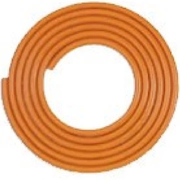 Gáztömlő 9x16 szövött orange 1 m - 710