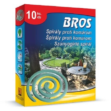 Bros Szúnyogirtó és riasztó spirál 10/db - B012