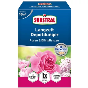 Substral Osmocote Hosszú hatástartamú trágya rózsákhoz-és virágzó növ.-hez 0,8kg - 732231