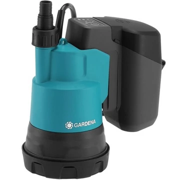 Gardena Akkumulátoros merülőszivattyú tiszta vízhez 2000/2 18V P4A aksival - 14600-20