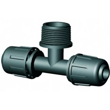 LPE T-idom külső menettel 16 x 1/2 x 16 - IE.816.16B