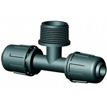 LPE T-idom külső menettel 16 x 3/4 x 16 - IE.816.16C