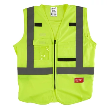 Milwaukee Láthatósági mellény, sárga - L/XL 1 db - 4932471890
